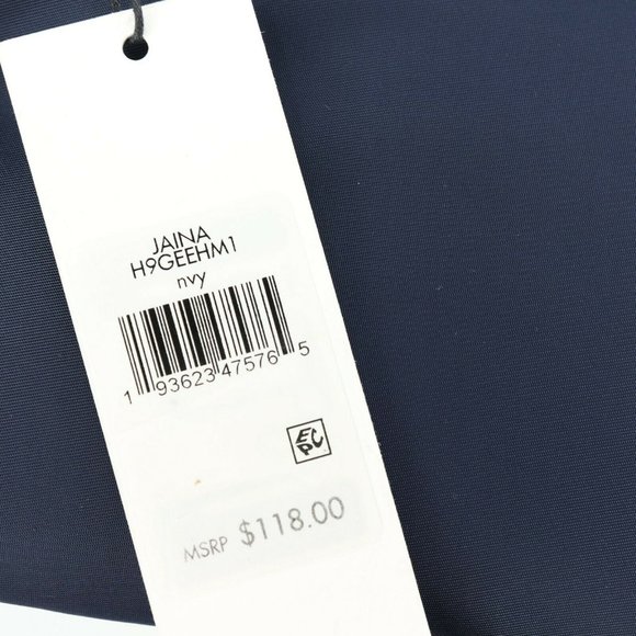 Calvin Klein Jaina Nylon Crossbody Navy Blue - Picture 5 of 6